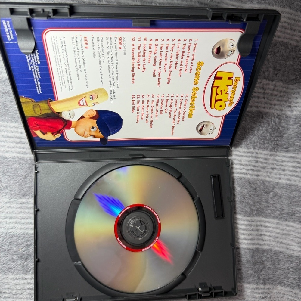 Everyone’s Hero DVD 2006 20th Century Fox - Picture 3 of 3